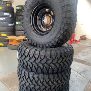 35x12.5R15 MUDTYRE AND 16X10 NEG 44 DYNAMIC WHEEL PACKAGE
